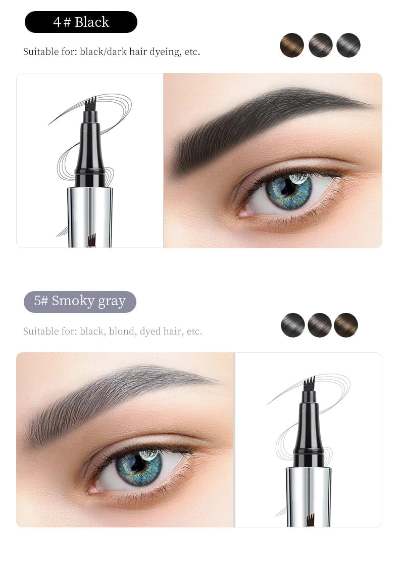 3D vízálló Microblading szemöldök toll (2 db)