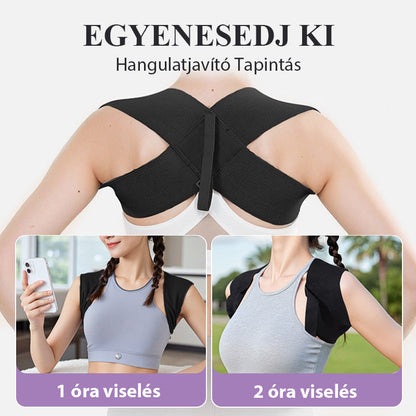 🚨 Időkorlátozott „egy plusz egy ingyen” akció! 🔥 Unisex háttartás-korrekciós öv [XS-2XL] 💆‍♀️——Viseld minden nap, és a természetes, egyenes testtartás magától jön!