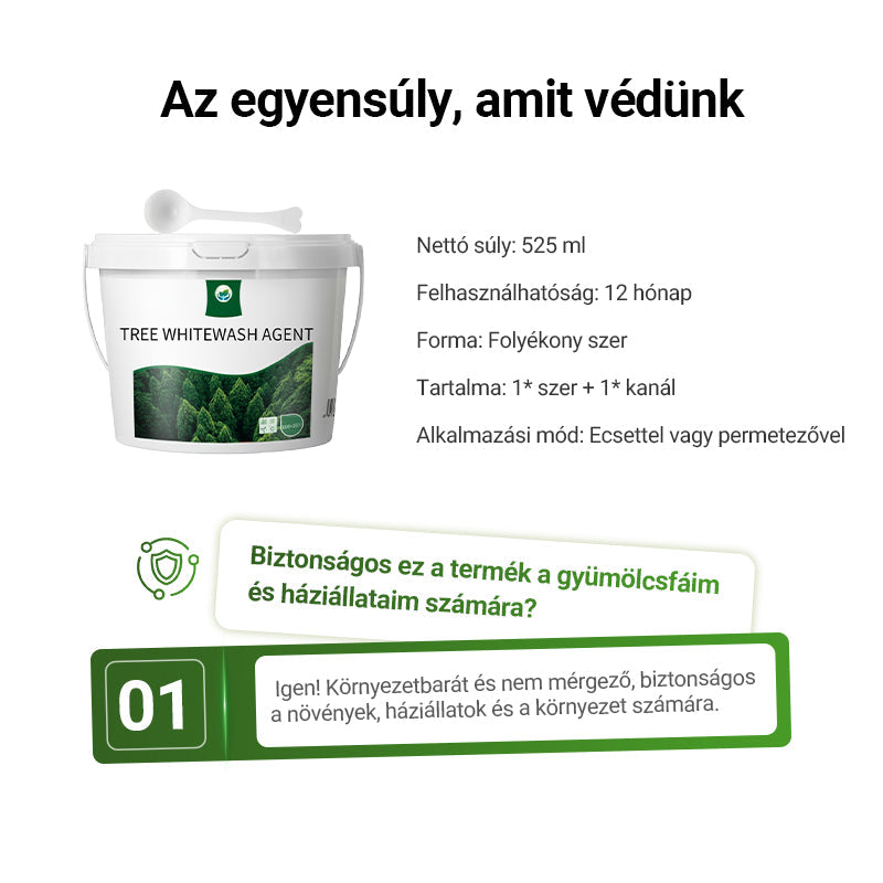 🔥 Fákra specifikus fagyálló és rovarriasztó 🌳 - hosszan tartó hatás 💪✨