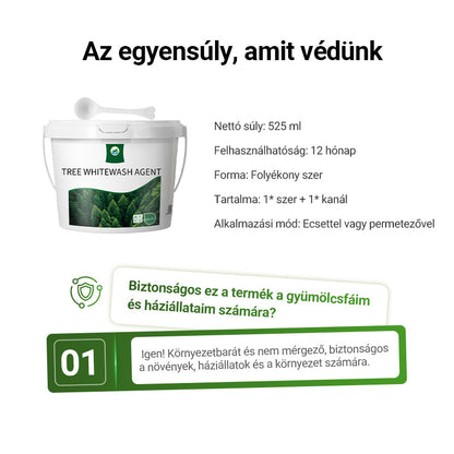 🔥 Fákra specifikus fagyálló és rovarriasztó 🌳 - hosszan tartó hatás 💪✨