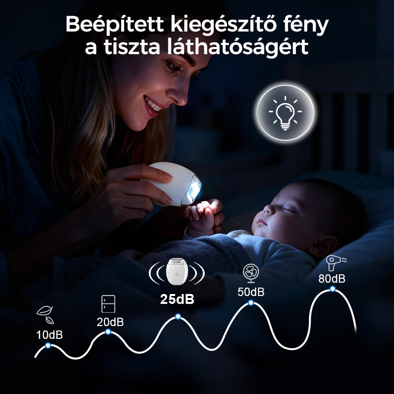 🎉Elektromos körömvágó