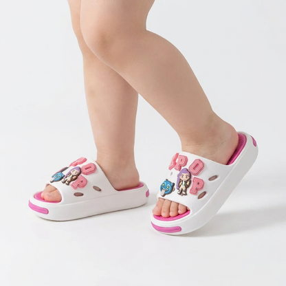 👶 Koreai stílusú gyermekpapucs 2–10 éves korig – Kényelem, biztonság, játékos dizájn! ✨