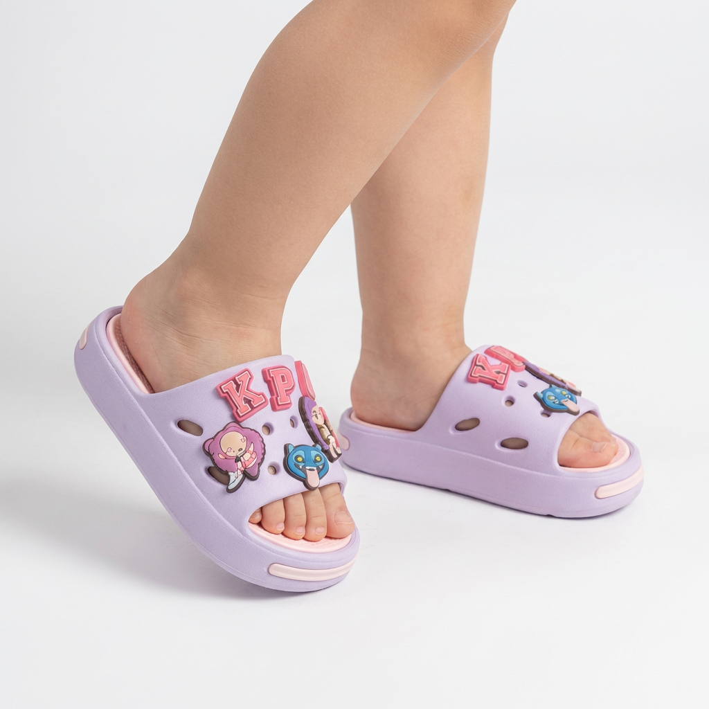 👶 Koreai stílusú gyermekpapucs 2–10 éves korig – Kényelem, biztonság, játékos dizájn! ✨