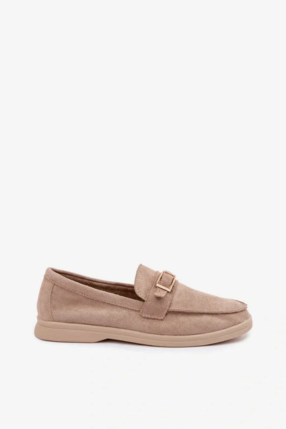Khaki színű loafer – Könnyed stílus, mezítlábas kényelem