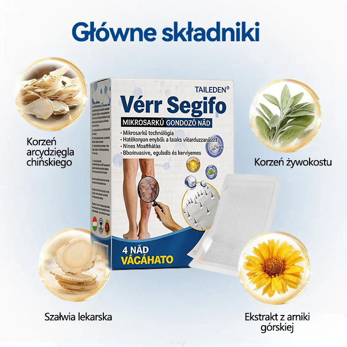 🏆🇭🇺 VeinEase Mikrotűs Tapasz – Azonnali megkönnyebbülés, hosszú távú eredmények a visszerek ellen! ⚡✅