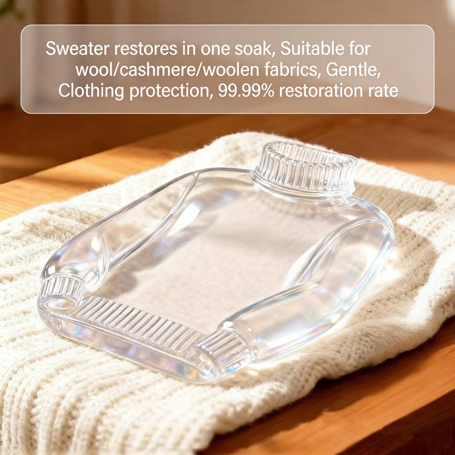 Magic Restore Áztató: Egyetlen áztatásra helyreállítja ruháid eredeti méretét