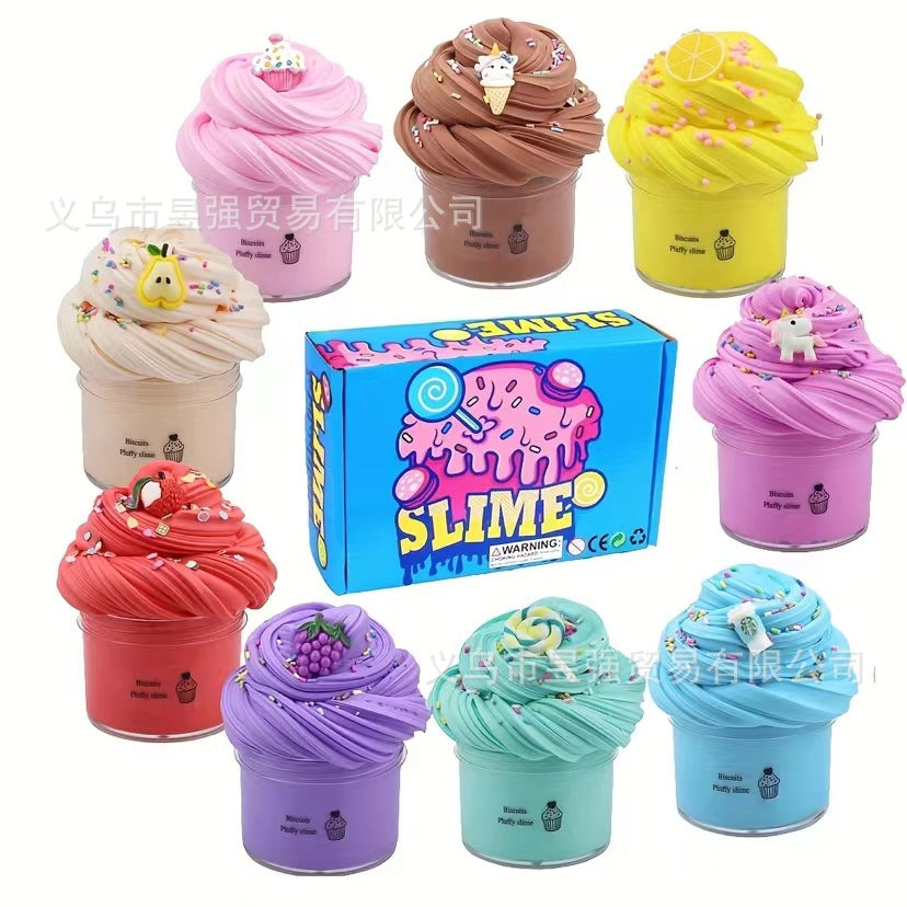 🌿🎁 Szuper agyag szlím DIY Puha és rugalmas agyag Illatos szlím Érzékszervi agyag 🥰