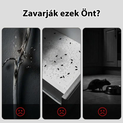 🐭🌿 Növényi összetételű egérriasztó krém | 90 napos tartós védelem, mérgező és szagtalan, így babák és háziállatok számára is biztonságos! 🚫✅