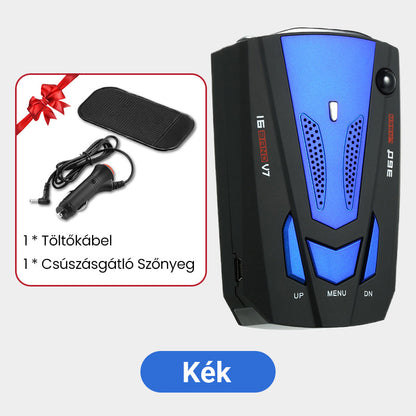 Intelligens Radaros Autós Sebességmérő Detektor