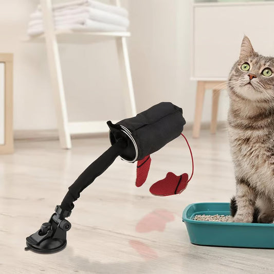 Interaktív játék vonat alakú macskáknak