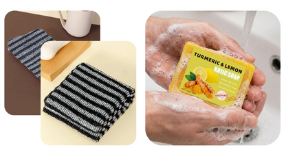 🧼💦 1+1 INGYEN! Antibakteriális hámlasztó fürdőlepedő – Puha, tiszta, egészséges bőr. Ne hagyd ki! 🚿