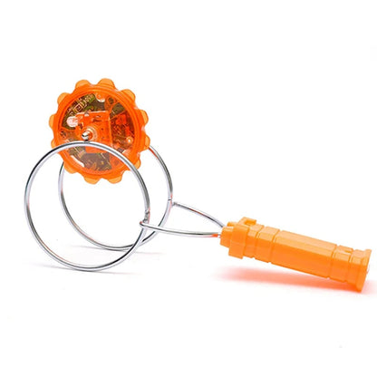 🔥-Kreatív LED-es fényes fidget spinner mágneses giroszkóp