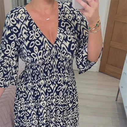 【S-5XL】👗Női V-nyakú alkalmi derékszoknya szoknya