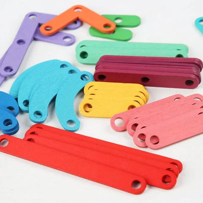 🧩 Összecsukható puzzle perforált táblával