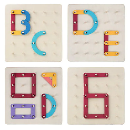 🧩 Összecsukható puzzle perforált táblával