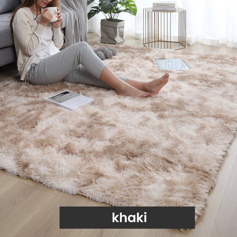 ⏳Időkorlátozott 50% kedvezmény⏰Gradiens színű plüss szőnyeg 🛋️