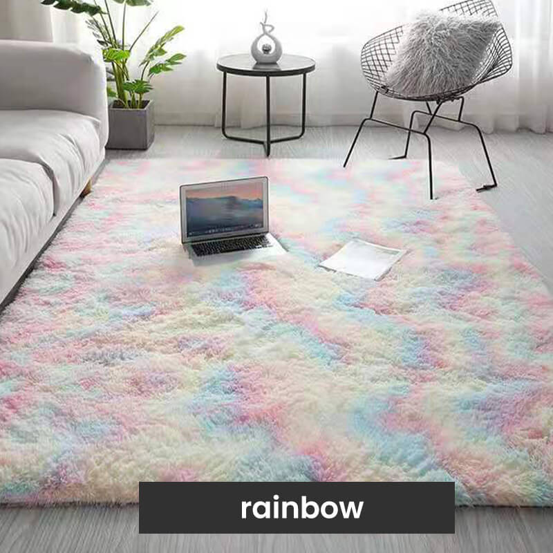 ⏳Időkorlátozott 50% kedvezmény⏰Gradiens színű plüss szőnyeg 🛋️