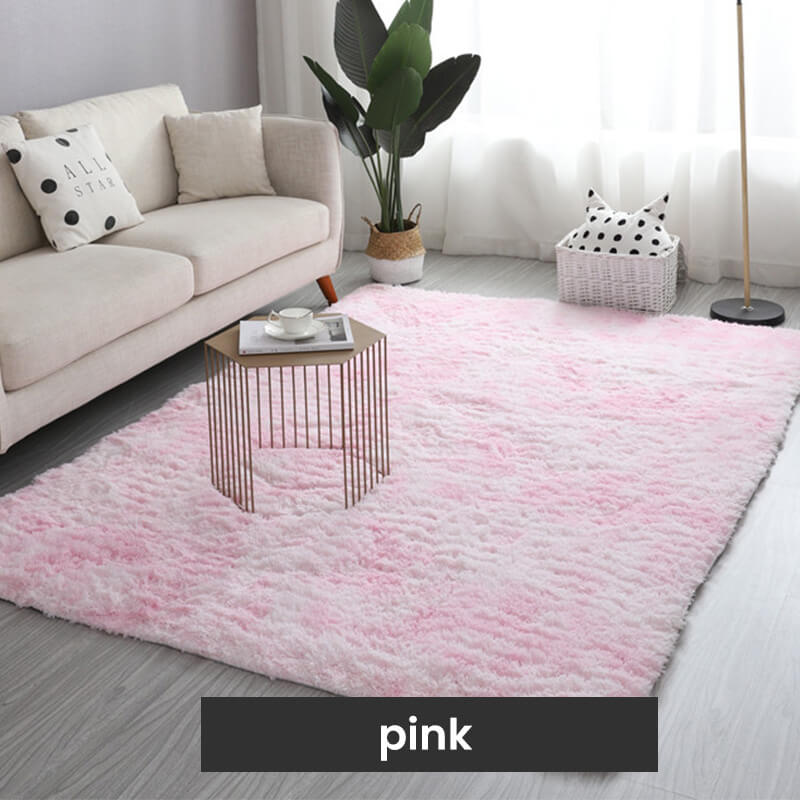 ⏳Időkorlátozott 50% kedvezmény⏰Gradiens színű plüss szőnyeg 🛋️