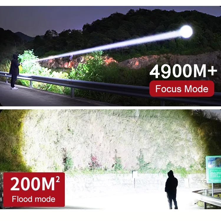 🔦☀️ Erős Zoomozható Taszlólámpa