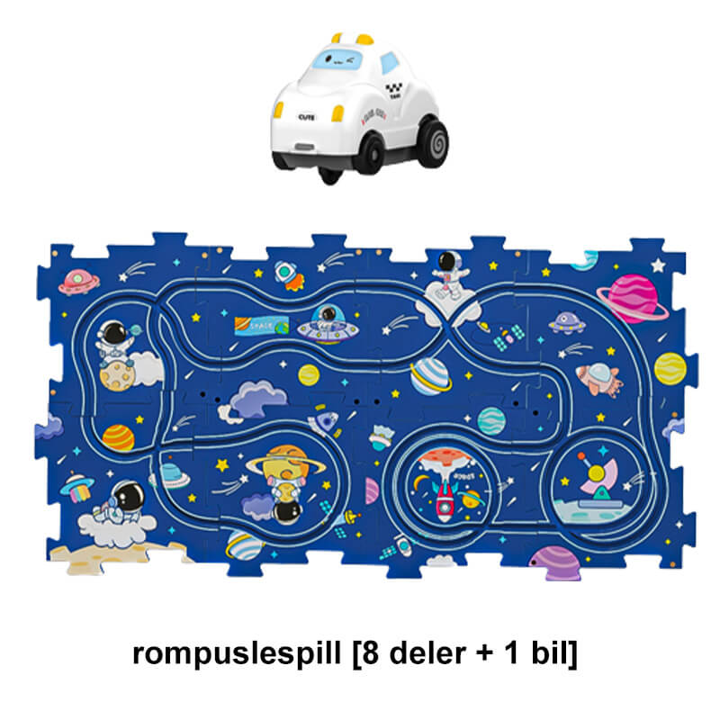 🎁Gyerekek számára készült DIY városi vonat kocsi puzzle