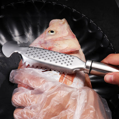🔥Vásároljon 1 és kap 1 ingyen🐟 Rezsdamentes acélból készült halpikkely eltávolító