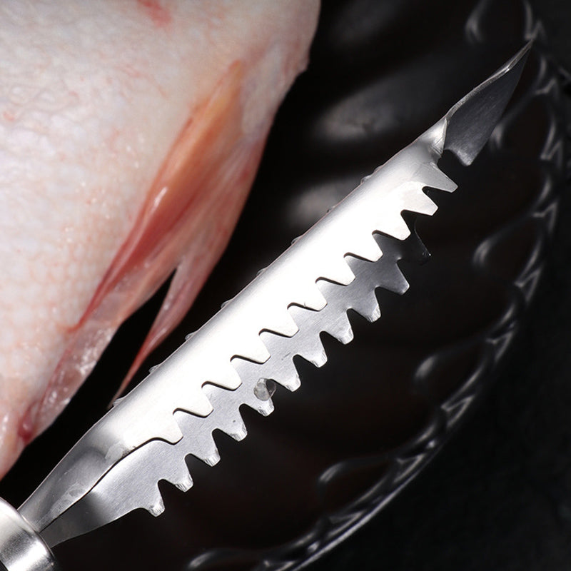 🔥Vásároljon 1 és kap 1 ingyen🐟 Rezsdamentes acélból készült halpikkely eltávolító