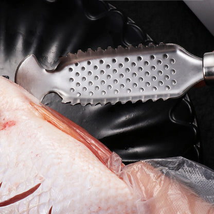 🔥Vásároljon 1 és kap 1 ingyen🐟 Rezsdamentes acélból készült halpikkely eltávolító