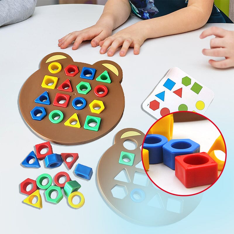 🥳【KARÁCSONYI AJÁNDÉKOK GYEREKEKNEK】SHAPE MATCHING JÁTÉK　