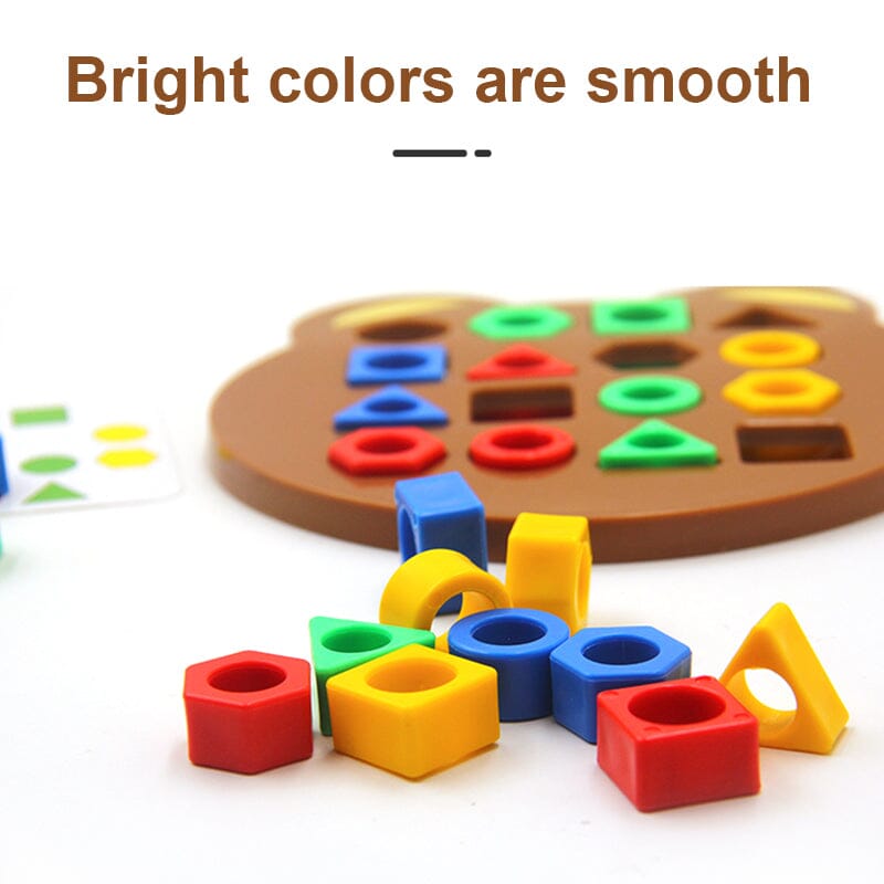 🥳【KARÁCSONYI AJÁNDÉKOK GYEREKEKNEK】SHAPE MATCHING JÁTÉK　