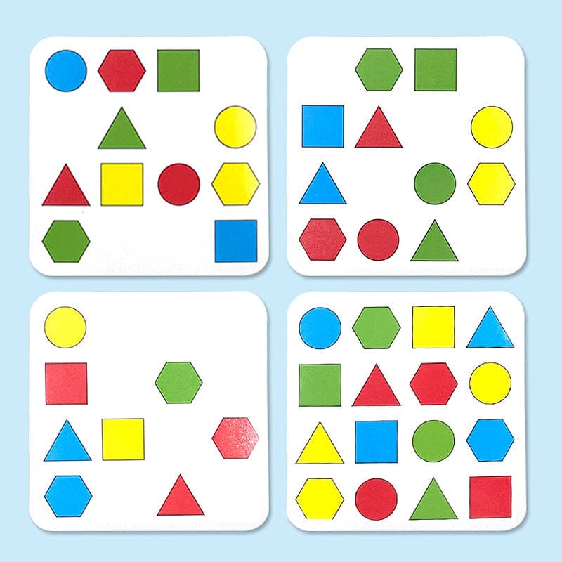 🥳【KARÁCSONYI AJÁNDÉKOK GYEREKEKNEK】SHAPE MATCHING JÁTÉK　