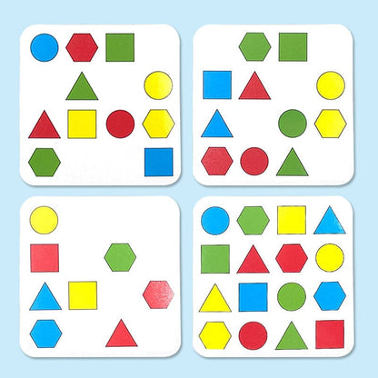 🥳【KARÁCSONYI AJÁNDÉKOK GYEREKEKNEK】SHAPE MATCHING JÁTÉK　