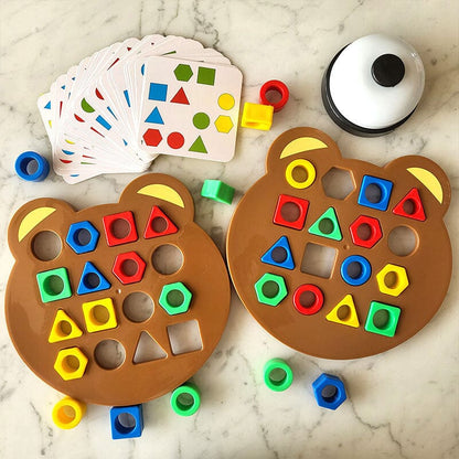 🥳【KARÁCSONYI AJÁNDÉKOK GYEREKEKNEK】SHAPE MATCHING JÁTÉK　