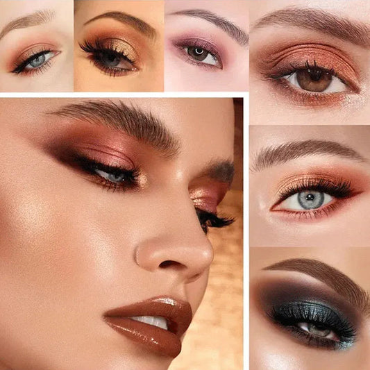 24 Colors Leopard Long Lasting Glamorous Eyeshadow Palette