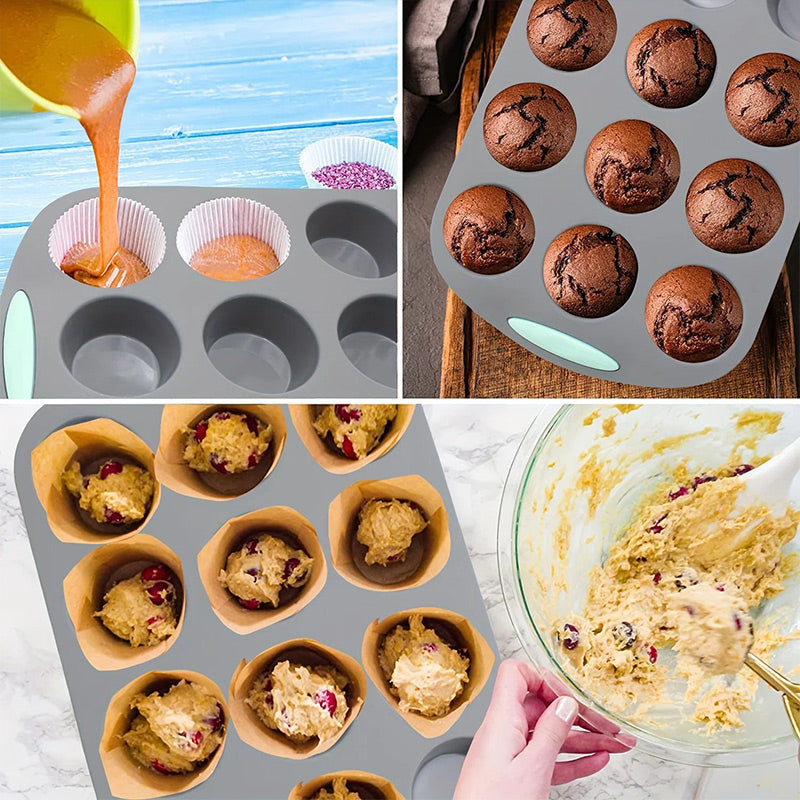 👩‍🍳Szilikon tortaformák készlet a könnyű sütéshez🧁
