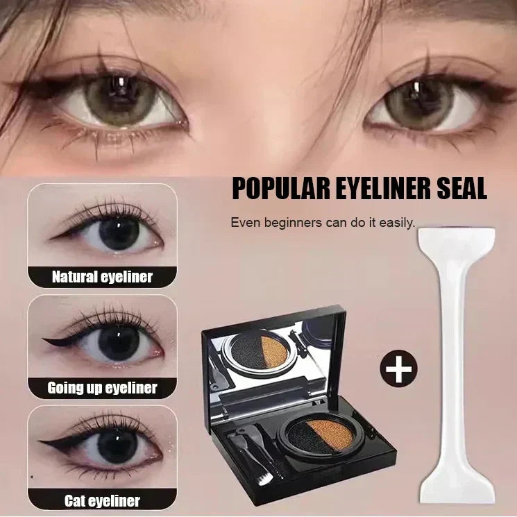 Cremă pentru sprâncene și eyeliner cu timbru