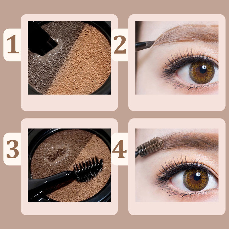 Cremă pentru sprâncene și eyeliner cu timbru