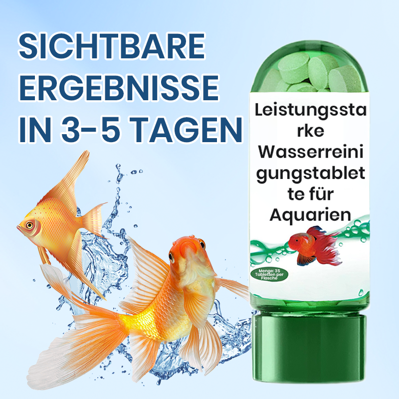 【1+2 ingyenes】🐠Nagyon hatékony tabletta az akvárium víz tisztításához