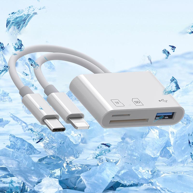 SD/TF/USB-kártyaolvasó