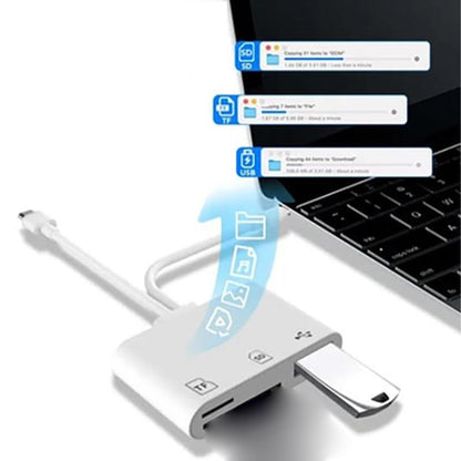 SD/TF/USB-kártyaolvasó