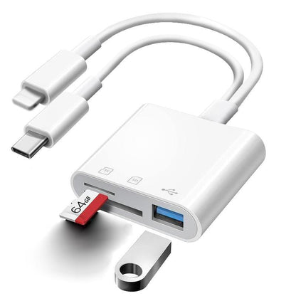 SD/TF/USB-kártyaolvasó