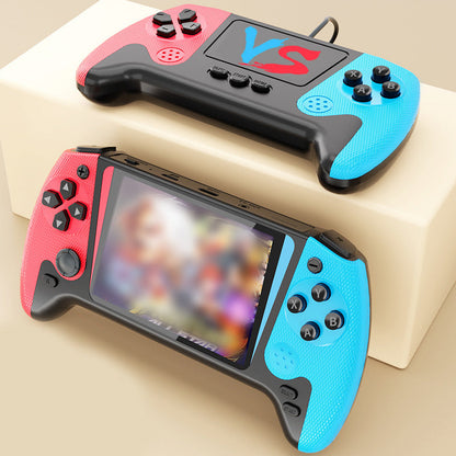 📢📢50% kedvezmény!!🎮 Kézi klasszikus nagyképernyős játékkonzol