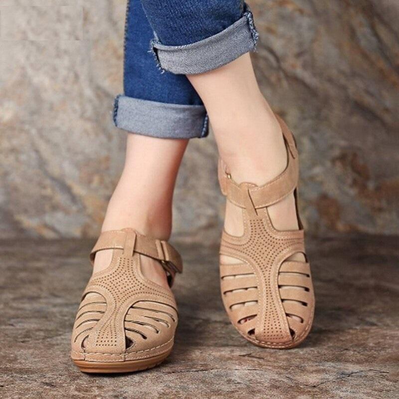 🎁 Prémium könnyű bőr szandálok – elegancia és kényelem minden lépésben