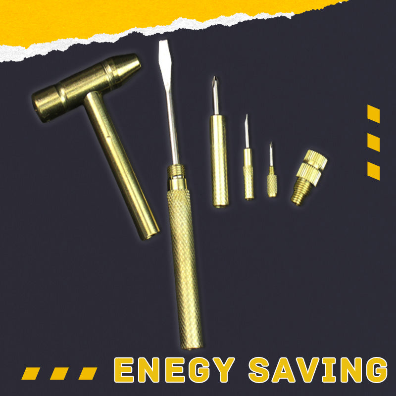 5 az 1-ben Mini kalapács és csavarhúzó kéziszerszámkészlet