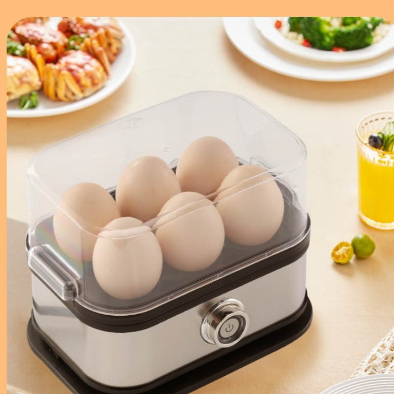 🔥 2025-ös nagy akció: 50%-os kedvezmény 🎉👩‍🍳 Többfunkciós, átlátszó fedeles tojásfőző 🥚💕 Egy készülékkel elkészítheti a krémes párolt tojást, a főtt tojást és a tükörtojást is, az átlátszó fedélnek köszönhetően pedig minden egy pillanat alatt l
