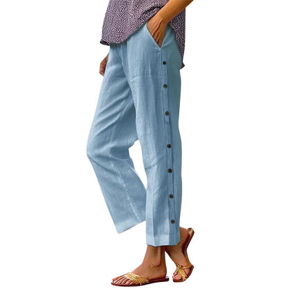👖 Egyszínű alkalmi nadrág – letisztult stílus, maximális kényelem