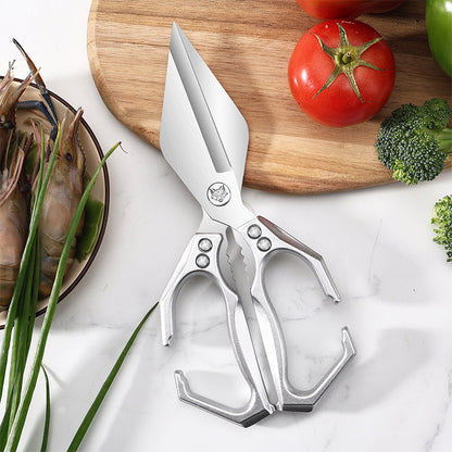 【🔥 1+1 ingyen】🍗✂️Többfunkciós nagy teherbírású konyhai olló