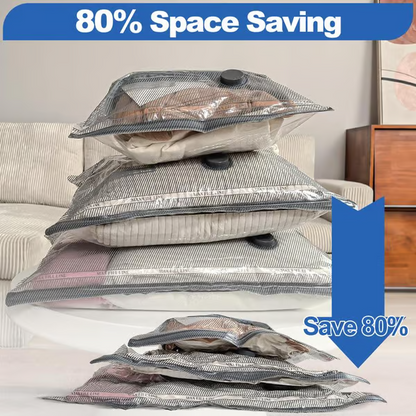 🎁Forró akció 50% kedvezmény 🔥6 csomag USB-s elektromos vákuumzsák - Takarítson meg helyet, utazzon könnyedén!