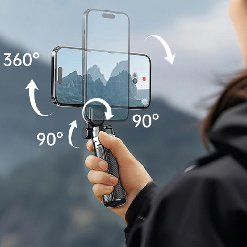 💫Multifunkcionális 4-in-1 szelfibot 360°-os forgással és mágnessel