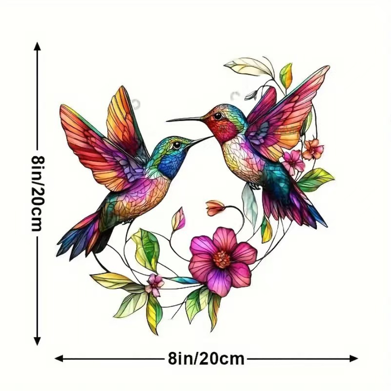 【✨1+1 ingyenes】Ólomüveg madár ablakfüggöny