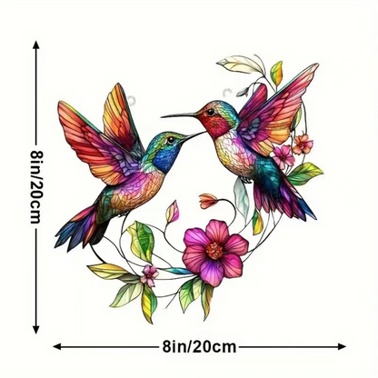 【✨1+1 ingyenes】Ólomüveg madár ablakfüggöny